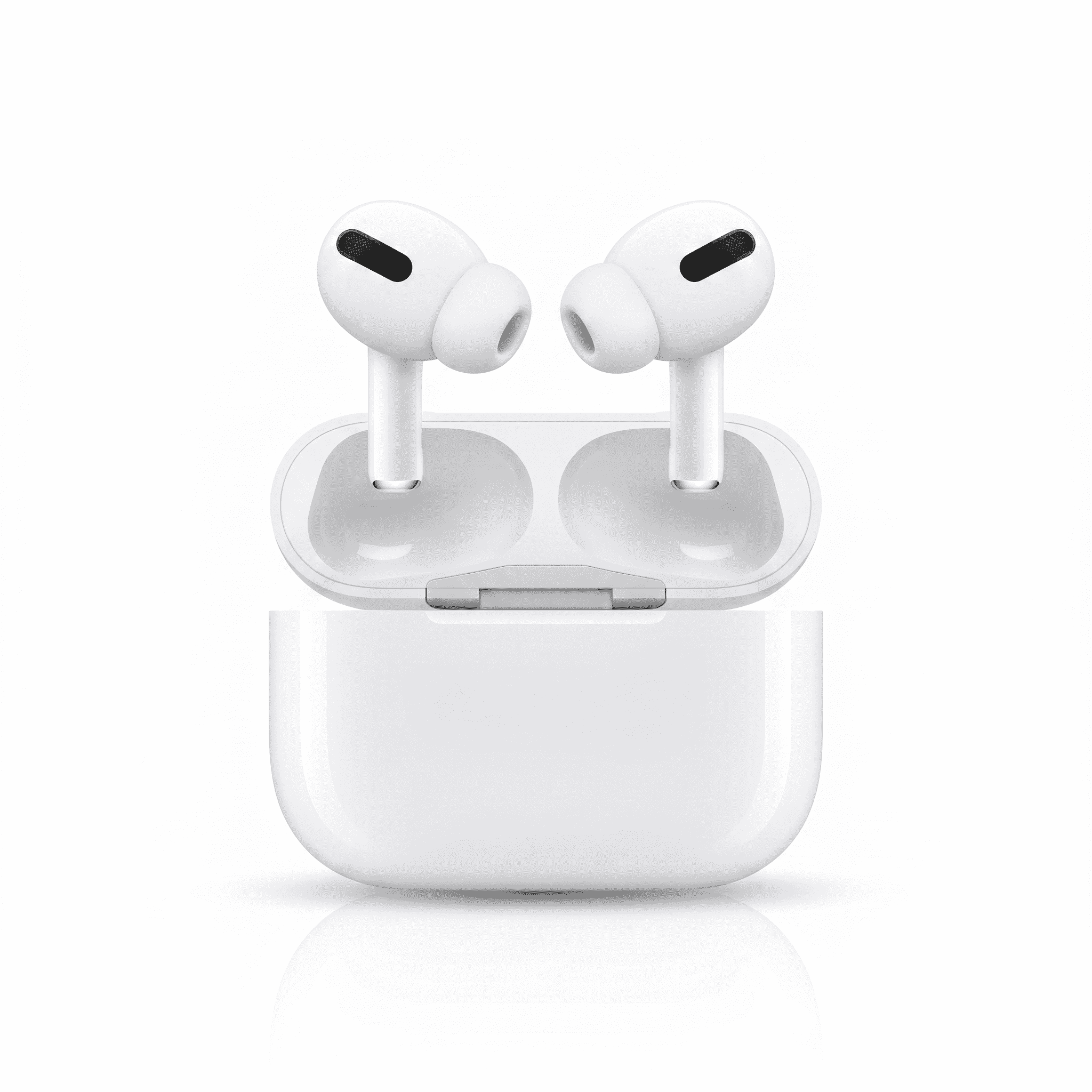 ANC Wireless Earbuds with Active Noise Cancellation & Charging Case – White