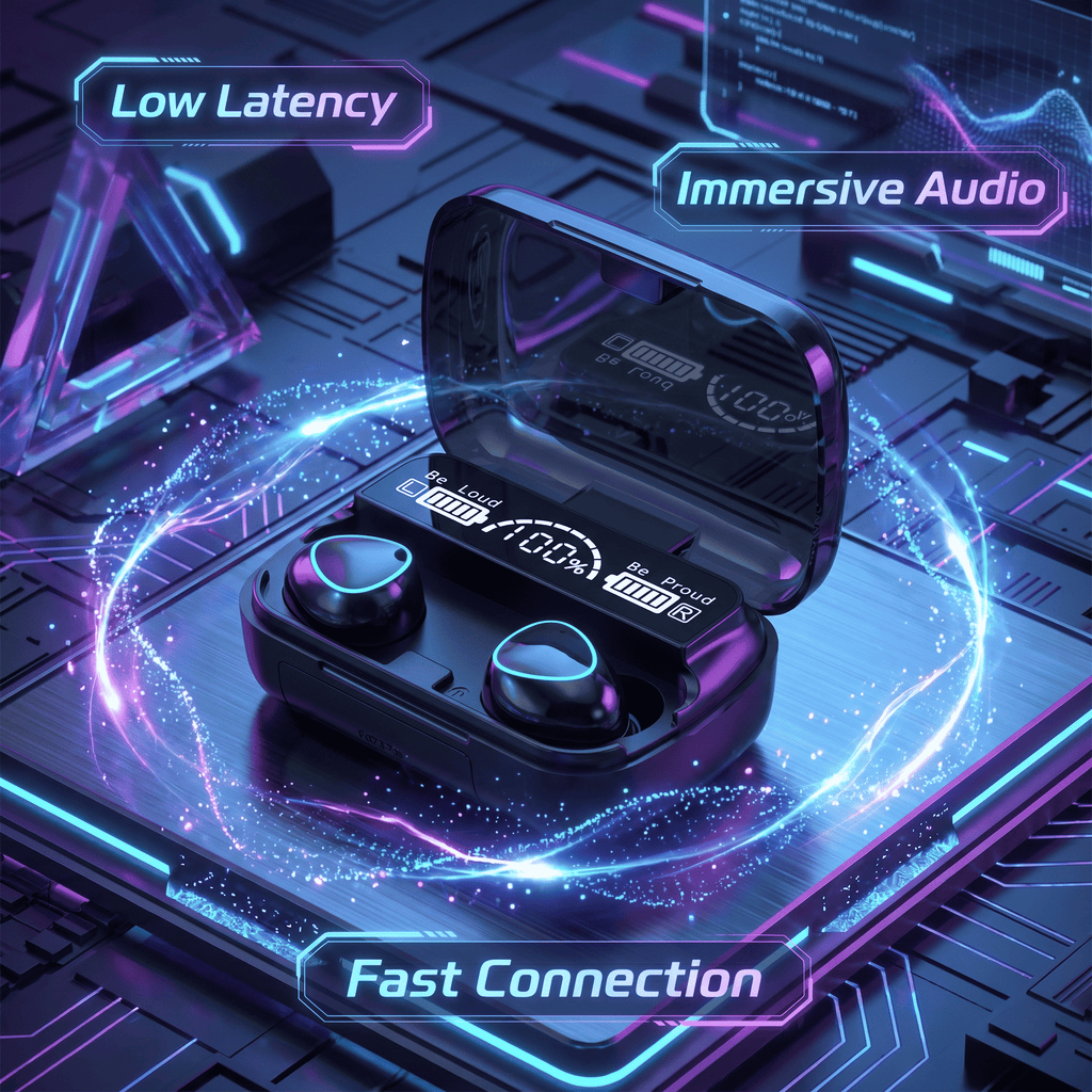 M10 TWS Bluetooth 5.3 Earbuds | Original M10 | LED Display | Wireless Earphones with Microphone