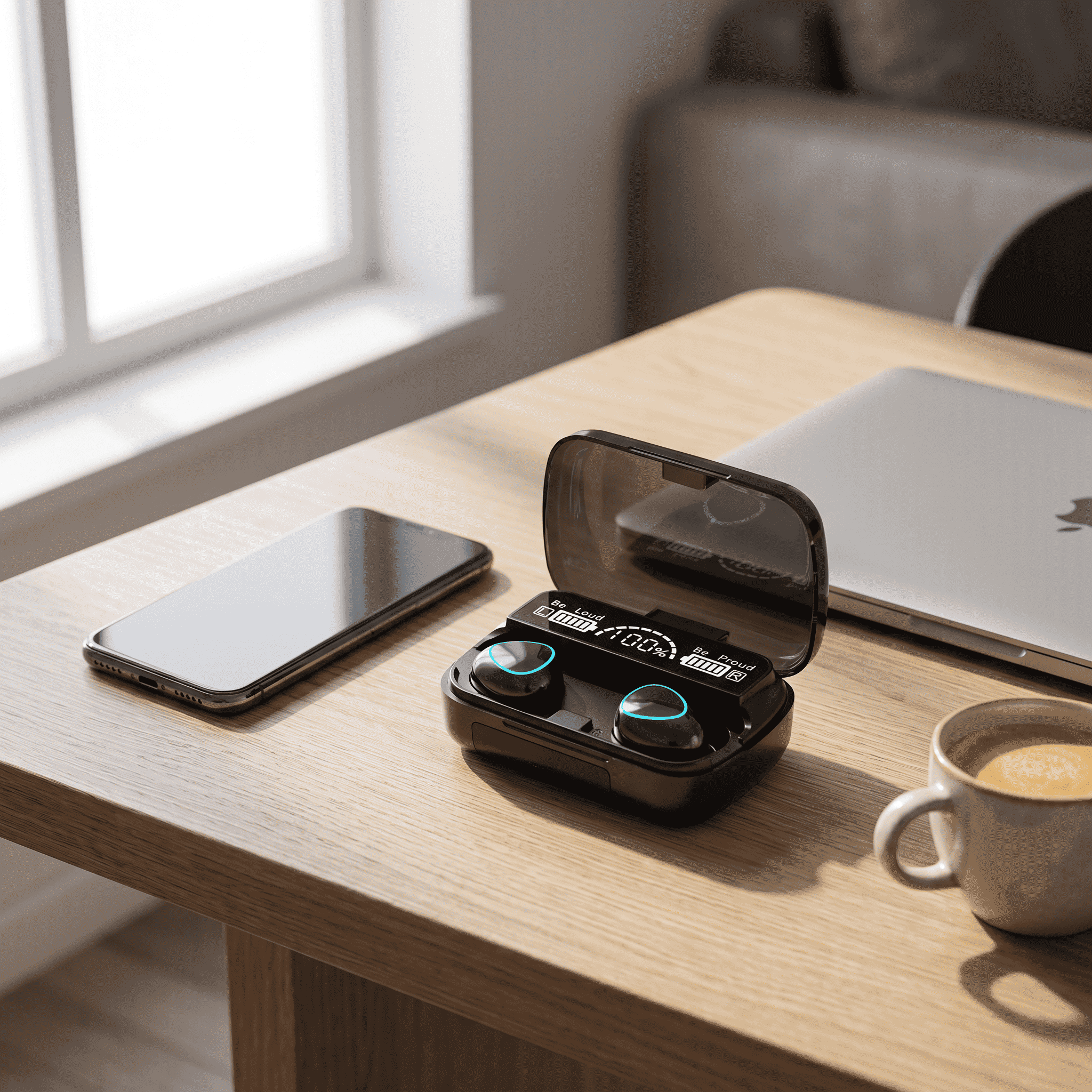 M10 TWS Bluetooth 5.3 Earbuds | Original M10 | LED Display | Wireless Earphones with Microphone