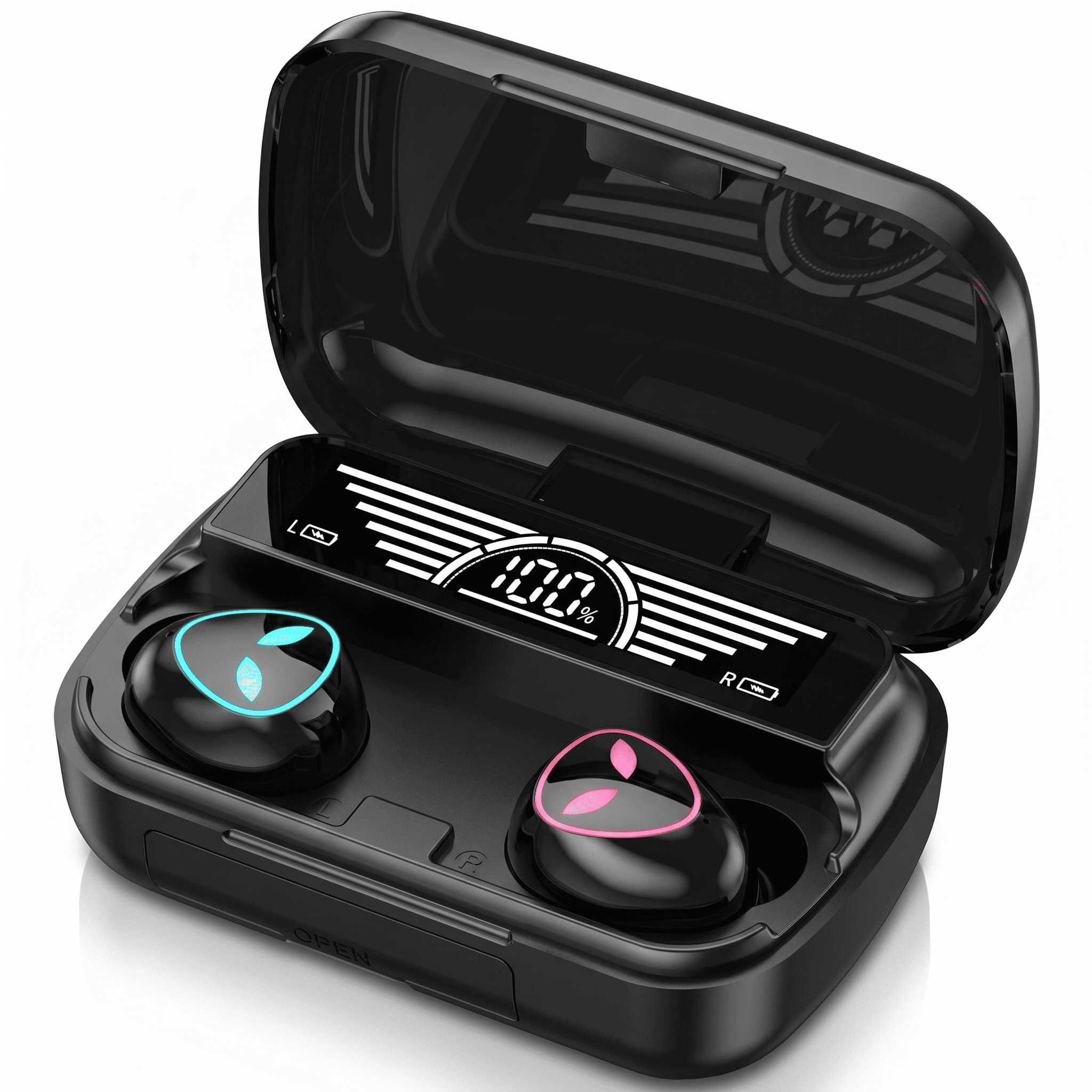 M20 Tws Wireless Earbuds With Noise Cancelling Feature Bluetooth 5.3 Clear Sound Comfortable Fit And Portable Design