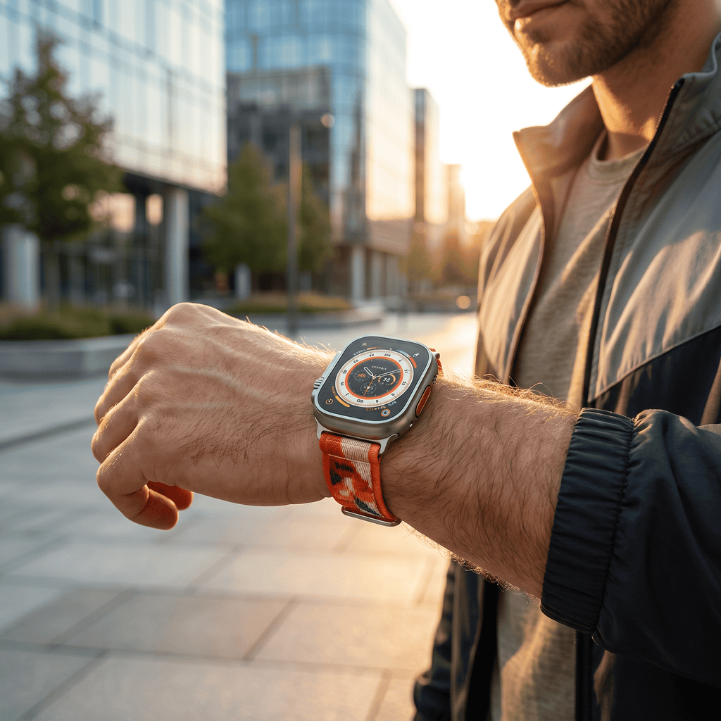 iMounra 2 BIG 2.01 Ultra Smartwatch | 7 in 1 Strap Multi-Color Bundle | Premium Design & Advanced Features