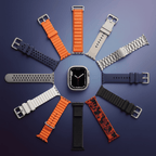 iMounra 2 BIG 2.01 Ultra Smartwatch | 7 in 1 Strap Multi-Color Bundle | Premium Design & Advanced Features